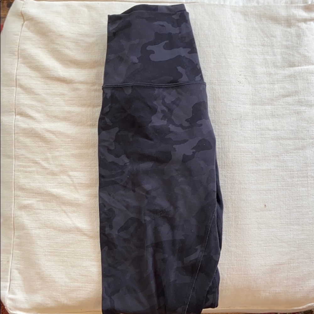Lululemon Align Pant 28” - Incognito Camo Grey